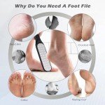 Stainless Steel Double-Sided Foot File and Scrubber