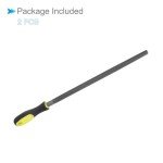 CoCud 12" Metal Square File Set - 2 Pieces