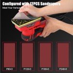 Towallmark Corded Palm Orbital Sander with Sandpaper