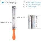 Chainsaw File Holder with Angle Guides, 2-Pack