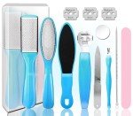 10-Piece Professional Pedicure Kit for Foot Care