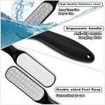 Stainless Steel Dual-Sided Foot File Set