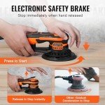 VEVOR 6-Inch Brushless Random Orbital Sander