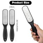 Stainless Steel Dual-Sided Foot File Set