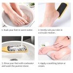 2 Pack Wooden Handle Foot Rasp Callus Remover