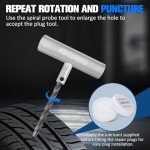 35-Piece Tire Repair Kit for Cars and More