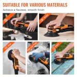 VEVOR 6-Inch Brushless Random Orbital Sander