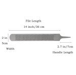 14-Inch Double-Sided Heavy Duty Hoof Rasp