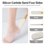 2 Pack Foot Scrubber and Pumice Stone Set