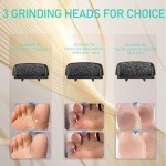 Rechargeable Electric Callus Remover with 9 Attachments