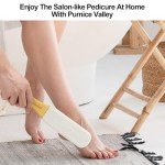 2 Pack Foot Scrubber and Pumice Stone Set