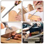 46-Piece Metal File Set for Woodworking & More