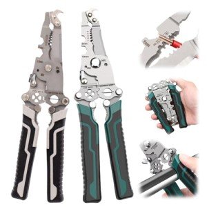 18-in-1 Foldable Wire Stripping and Crimping Tool