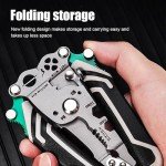 18-in-1 Folding Pliers and Wire Stripper Tool