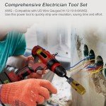 Wire Twister and Stripper Tool Set, 10 Pieces