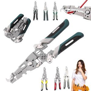 18-in-1 Foldable Professional Wire Stripper Tool