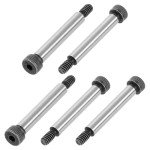 Alloy Steel Hex Socket Shoulder Screws - 8pcs