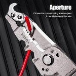 18-in-1 Foldable Wire Stripper and Crimper Tool