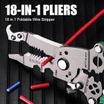 18-in-1 Foldable Wire Stripper and Crimper