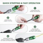Drill Wire Stripper Tool with 70 Connectors