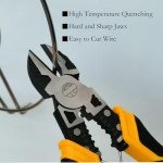 8-Inch Ergonomic Multifunctional Wire Cutters