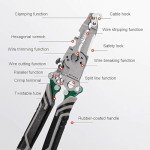 18-in-1 Foldable Wire Stripper and Crimper Tool