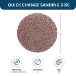2-Inch Quick Change Aluminum Oxide Sanding Discs (1000 Pack)