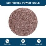 2-Inch Quick Change Aluminum Oxide Sanding Discs (1000 Pack)