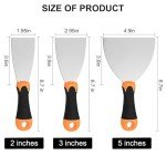 3-Piece Professional Spackle Knife Set
