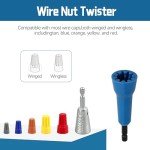 Wire Twister Tool for Drill - 3 Pack