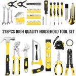 218-Piece Portable Tool Set with Toolbox