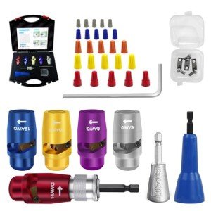 Drill Wire Twister and Stripper Tool Set