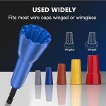 3-Piece Wire Twister Tool Set for Drills