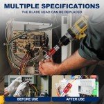 Portable Drill Wire Stripper and Twisting Tool