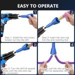 3-Piece Wire Twister Tool Set for Drills