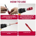 Drill Wire Stripper and Twisting Tool Set