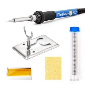 Plusivo Adjustable Temperature Soldering Iron Kit