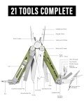 21-in-1 Heavy-Duty Multi-Tool with Pliers