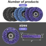 WelderElite 6-Pack Angle Grinder Paint Stripper Discs