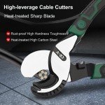 8" Heavy Duty Cable Cutters for Aluminum & Copper