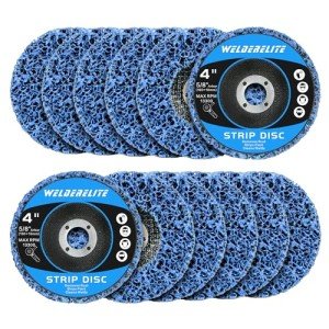 WelderElite 12-Pack Blue Paint Stripper Discs