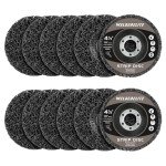 WelderElite 12-Pack Paint Stripper Discs for Angle Grinder