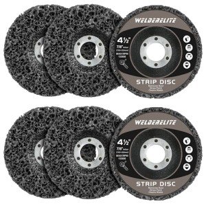 WelderElite 6-Pack 4.5" Paint Stripper Discs