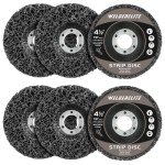 WelderElite 6-Pack 4.5" Paint Stripper Discs