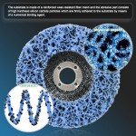 WelderElite 12-Pack Blue Paint Stripper Discs