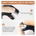 7-in-1 Ratchet Crimping Tool and Wire Stripper