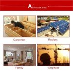 8oz Electrician Claw Hammer with Shock Grip