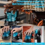 5-Inch Cordless Random Orbital Sander for Makita
