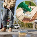 Mitclear Long Handle Deck Stain Brush Applicator