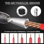 4-Pack Wire Twister Tool Set for Drills